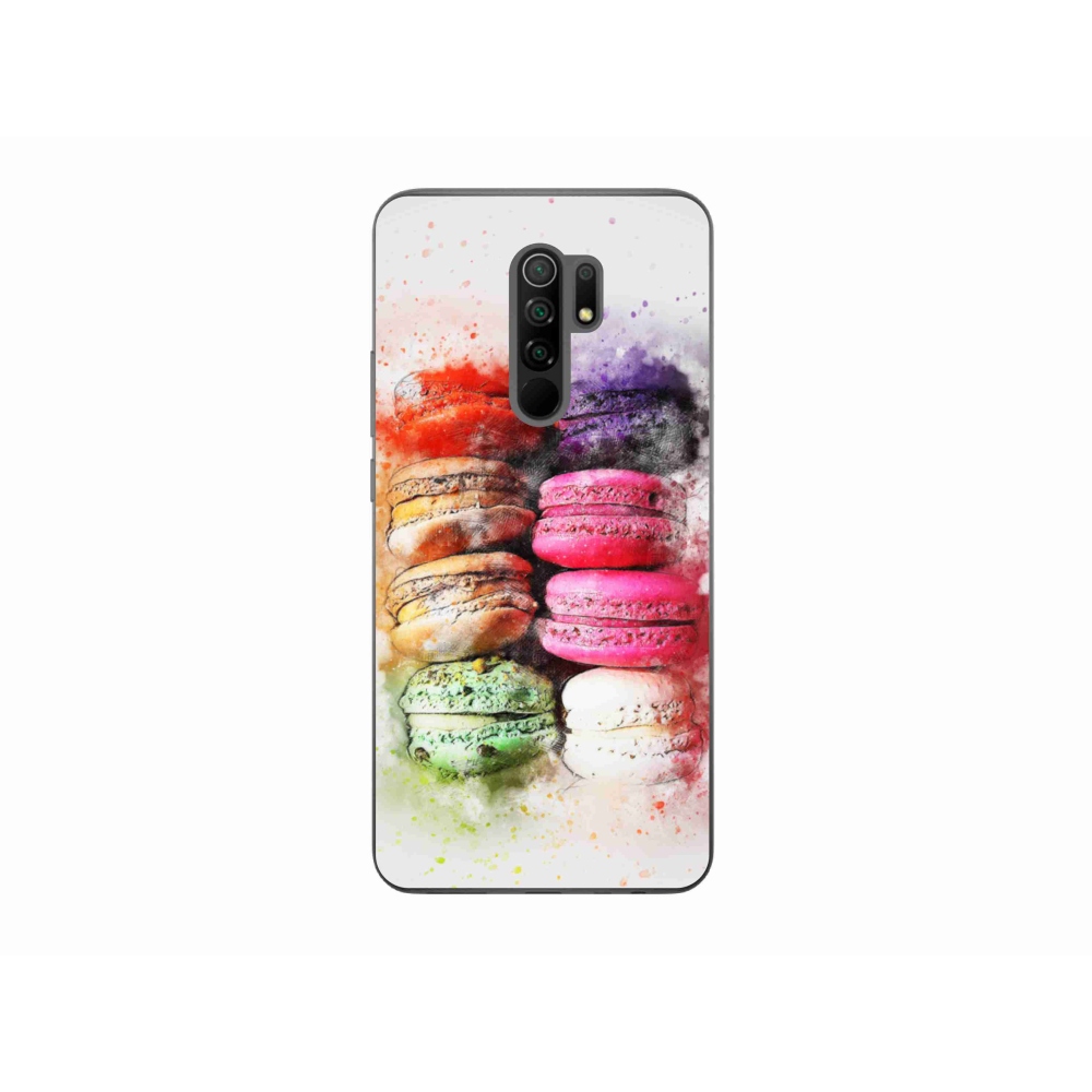 Gelový kryt mmCase na Xiaomi Redmi 9 - makrónky