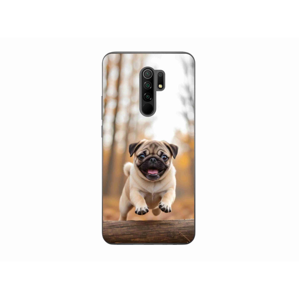 Gelový kryt mmCase na Xiaomi Redmi 9 - mops 2