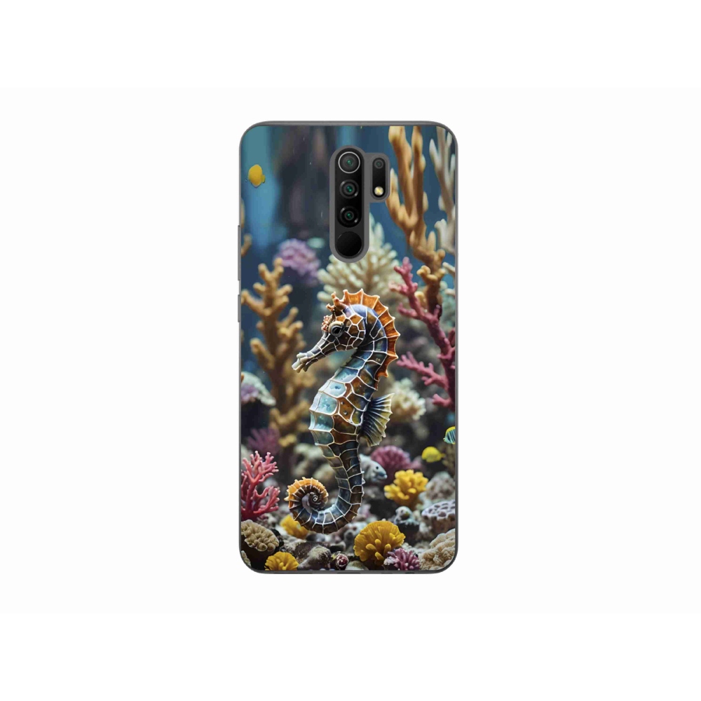 Gelový kryt mmCase na Xiaomi Redmi 9 - mořský koník 2