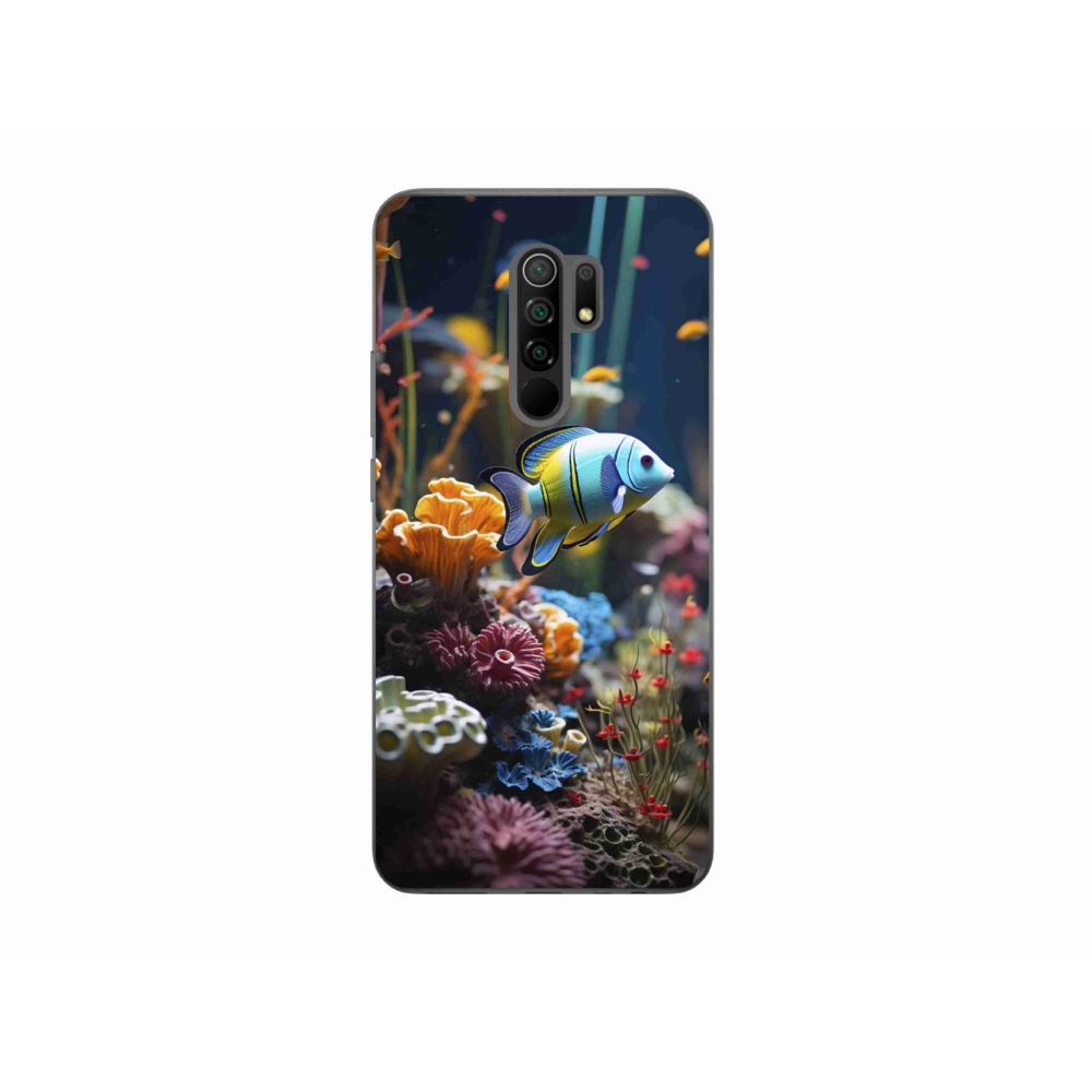 Gelový kryt mmCase na Xiaomi Redmi 9 - mořský svět 5