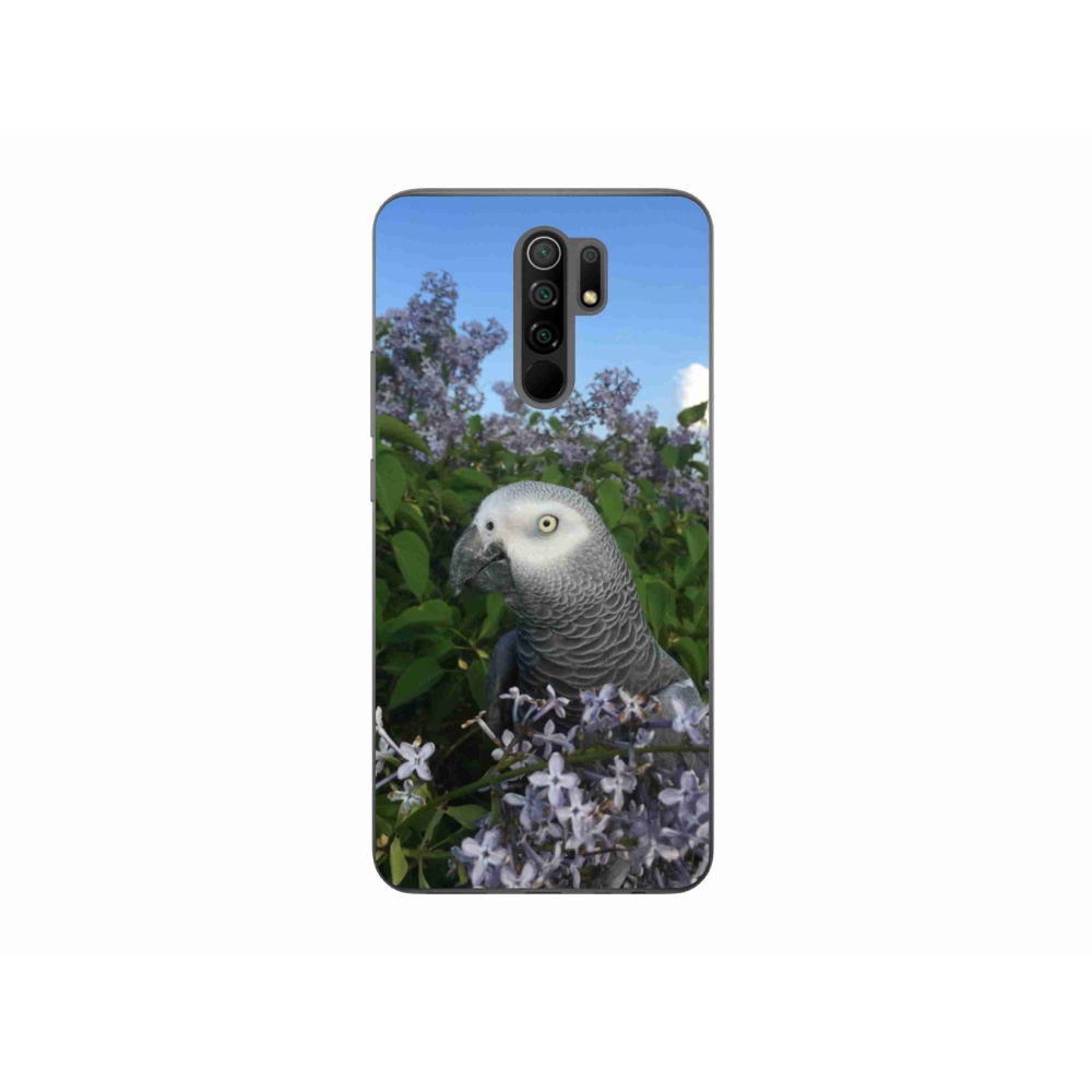 Gelový kryt mmCase na Xiaomi Redmi 9 - papoušek žako