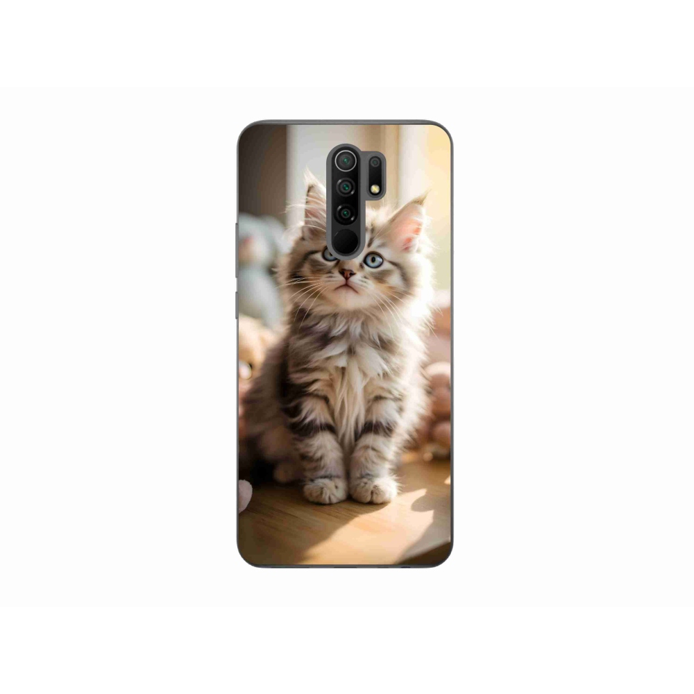 Gelový kryt mmCase na Xiaomi Redmi 9 - roztomilé kotě 10