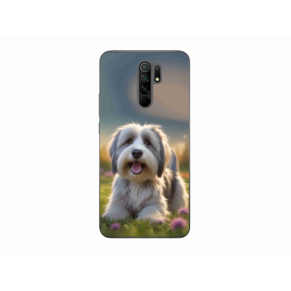 Gelový kryt mmCase na Xiaomi Redmi 9 - roztomilý havanský psík
