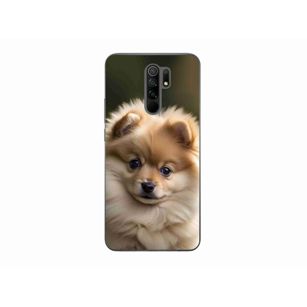 Gelový kryt mmCase na Xiaomi Redmi 9 - roztomilý pomeranian 2