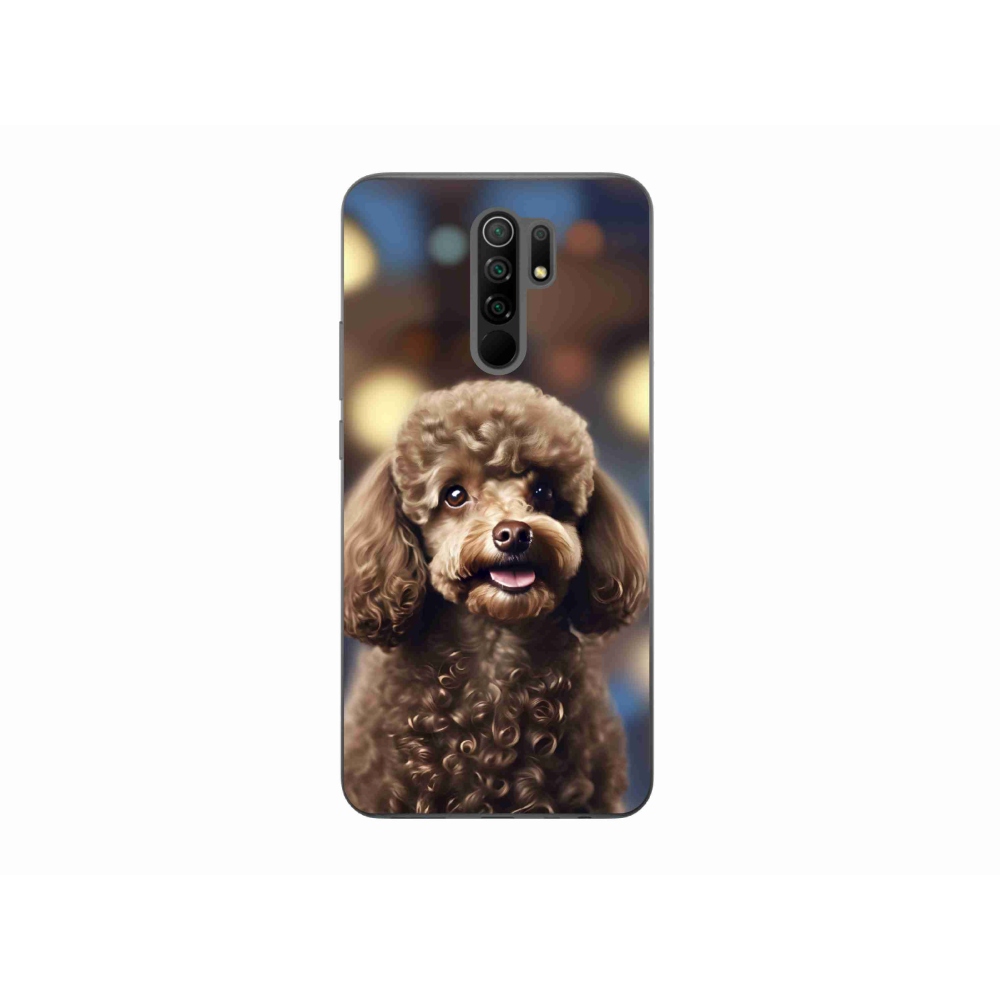 Gelový kryt mmCase na Xiaomi Redmi 9 - roztomilý pudl