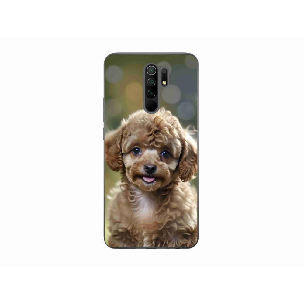 Gelový kryt mmCase na Xiaomi Redmi 9 - roztomilý pudl