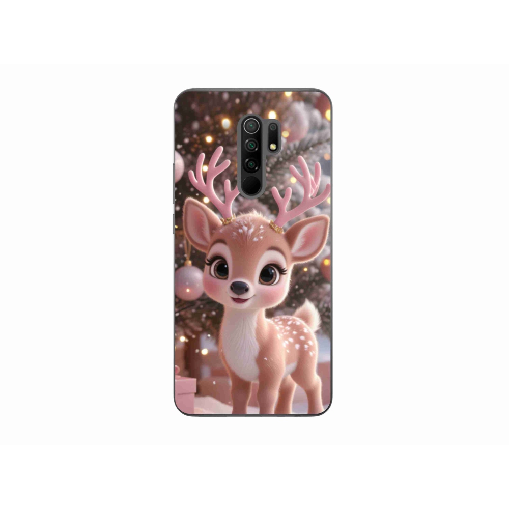 Gelový kryt mmCase na Xiaomi Redmi 9 - roztomilý sob