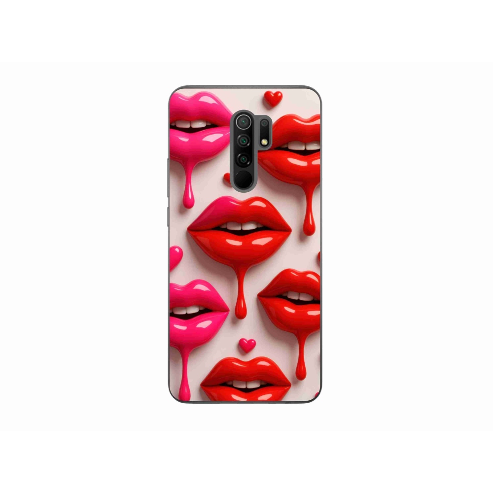 Gelový kryt mmCase na Xiaomi Redmi 9 - rty 2