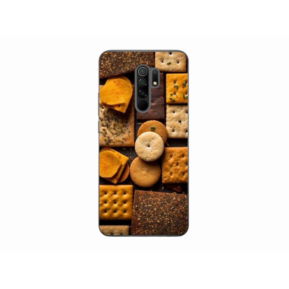 Gelový kryt mmCase na Xiaomi Redmi 9 - sušenky