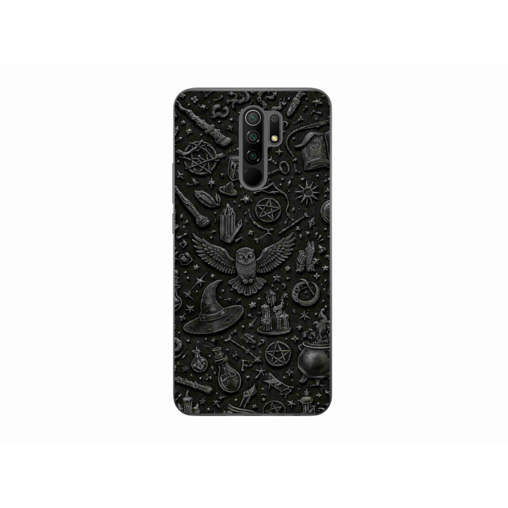 Gelový kryt mmCase na Xiaomi Redmi 9 - tmavý magický svět