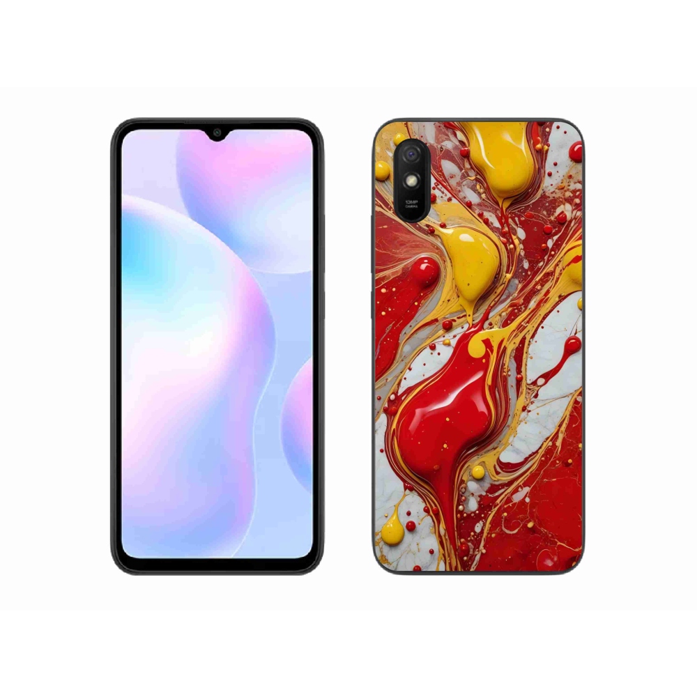 Gelový kryt mmCase na Xiaomi Redmi 9A - abstraktní motiv 42
