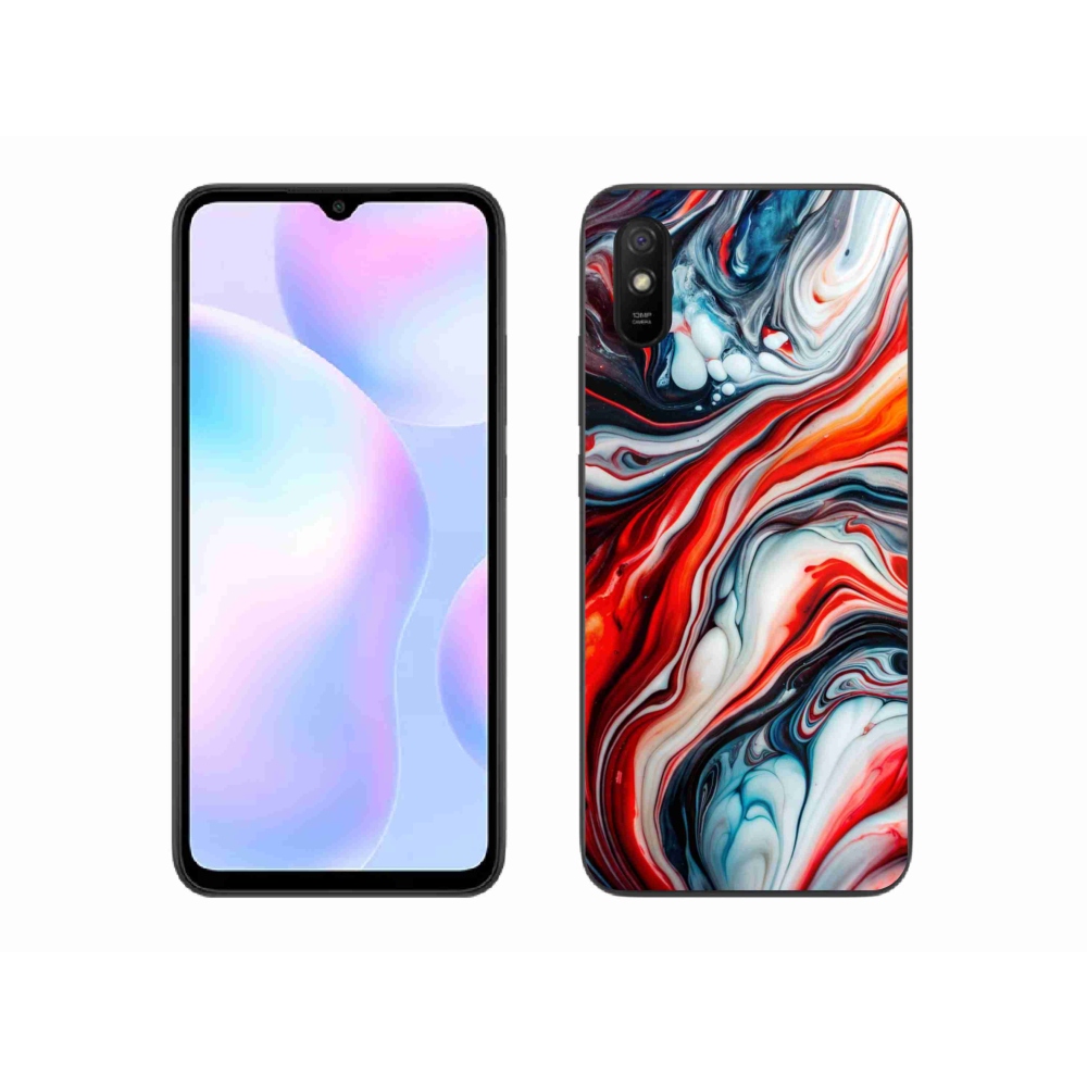 Gelový kryt mmCase na Xiaomi Redmi 9A - abstraktní motiv 63