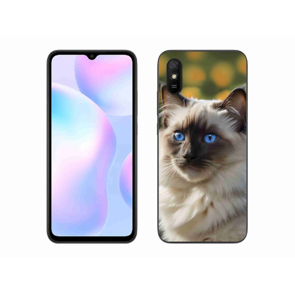 Gelový kryt mmCase na Xiaomi Redmi 9A - bílý ragdoll