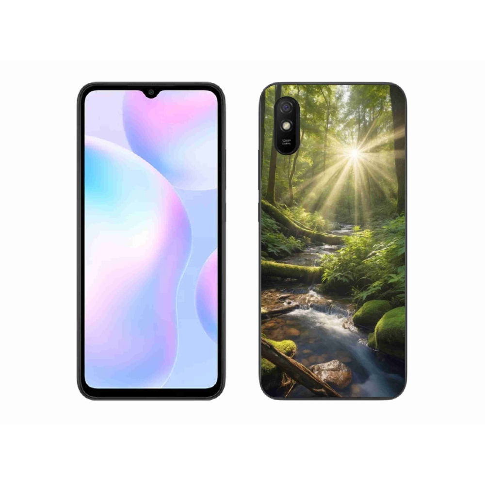 Gelový kryt mmCase na Xiaomi Redmi 9A - hlubina lesa