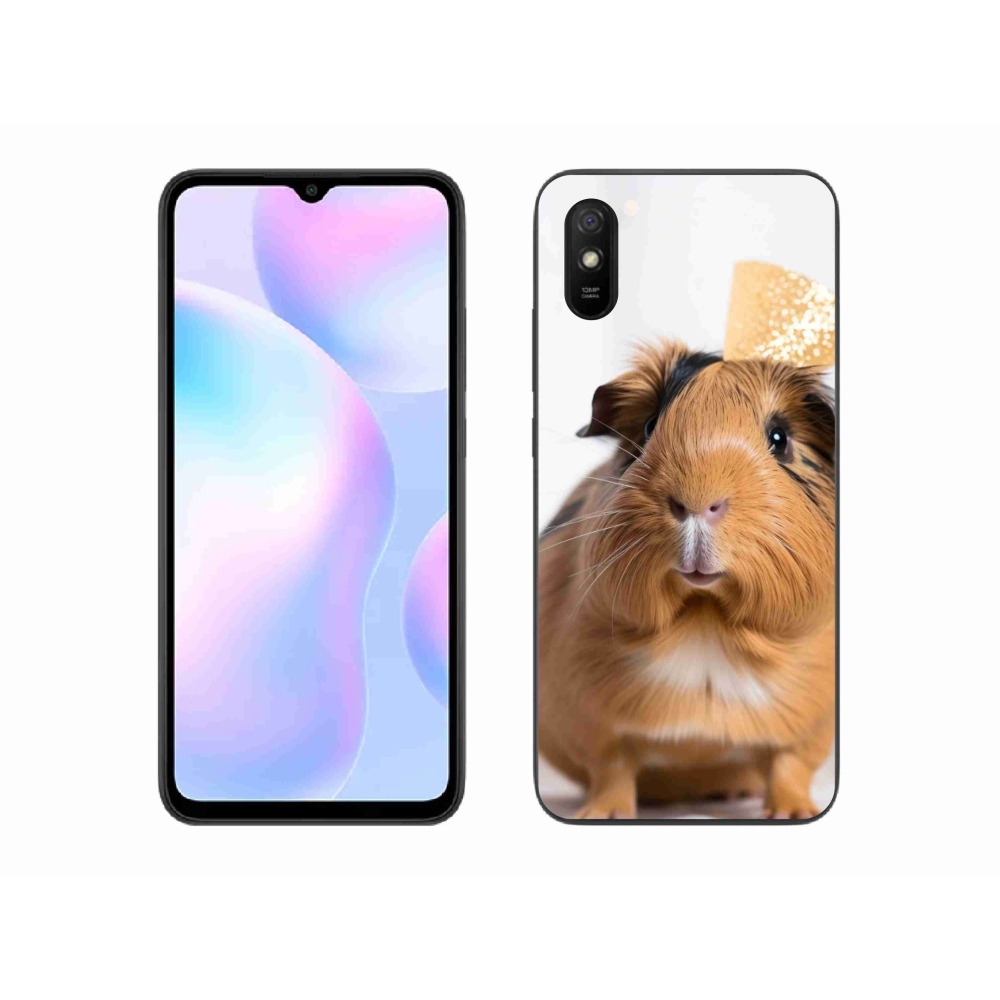 Gelový kryt mmCase na Xiaomi Redmi 9A - hnědé morče