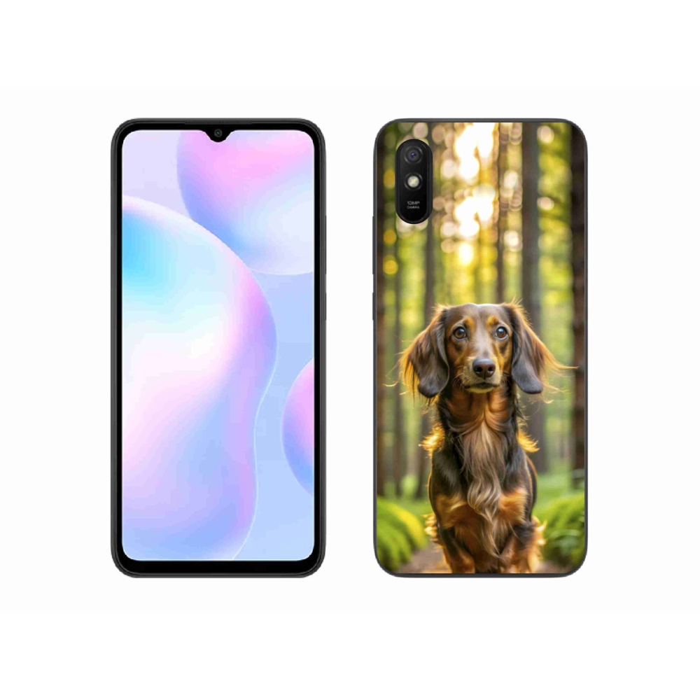 Gelový kryt mmCase na Xiaomi Redmi 9A - jezevčík 4
