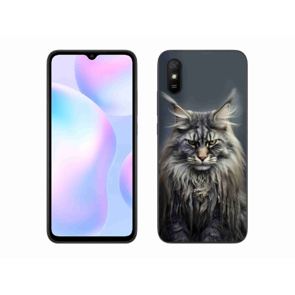 Gelový kryt mmCase na Xiaomi Redmi 9A - kočíčí pohled 4