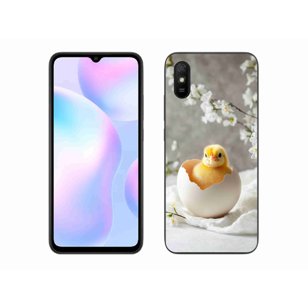 Gelový kryt mmCase na Xiaomi Redmi 9A - kuřátko