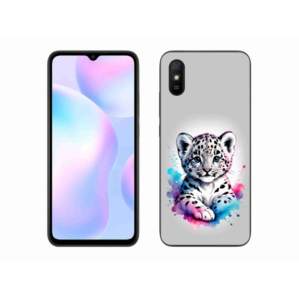 Gelový kryt mmCase na Xiaomi Redmi 9A - levhartí mládě