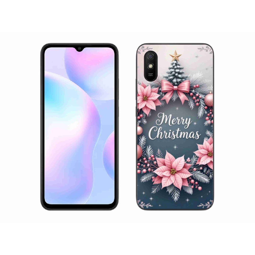 Gelový kryt mmCase na Xiaomi Redmi 9A - merry christmas