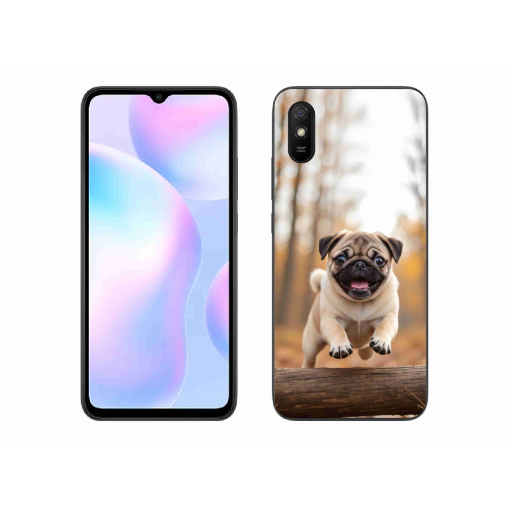 Gelový kryt mmCase na Xiaomi Redmi 9A - mops 2