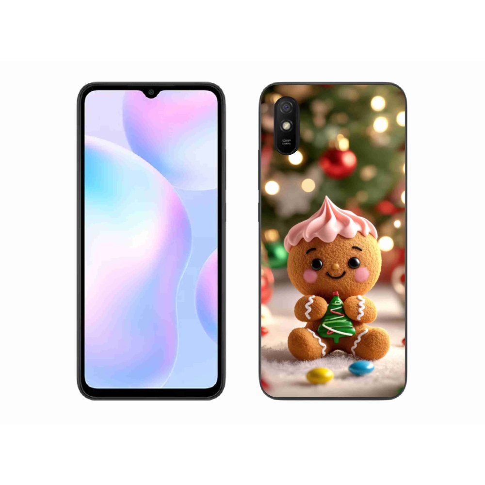 Gelový kryt mmCase na Xiaomi Redmi 9A - perníček