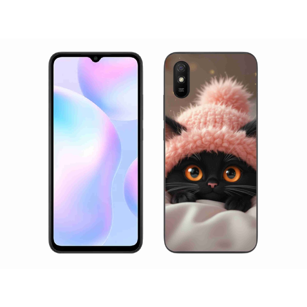Gelový kryt mmCase na Xiaomi Redmi 9A - roztomilé kotě 7