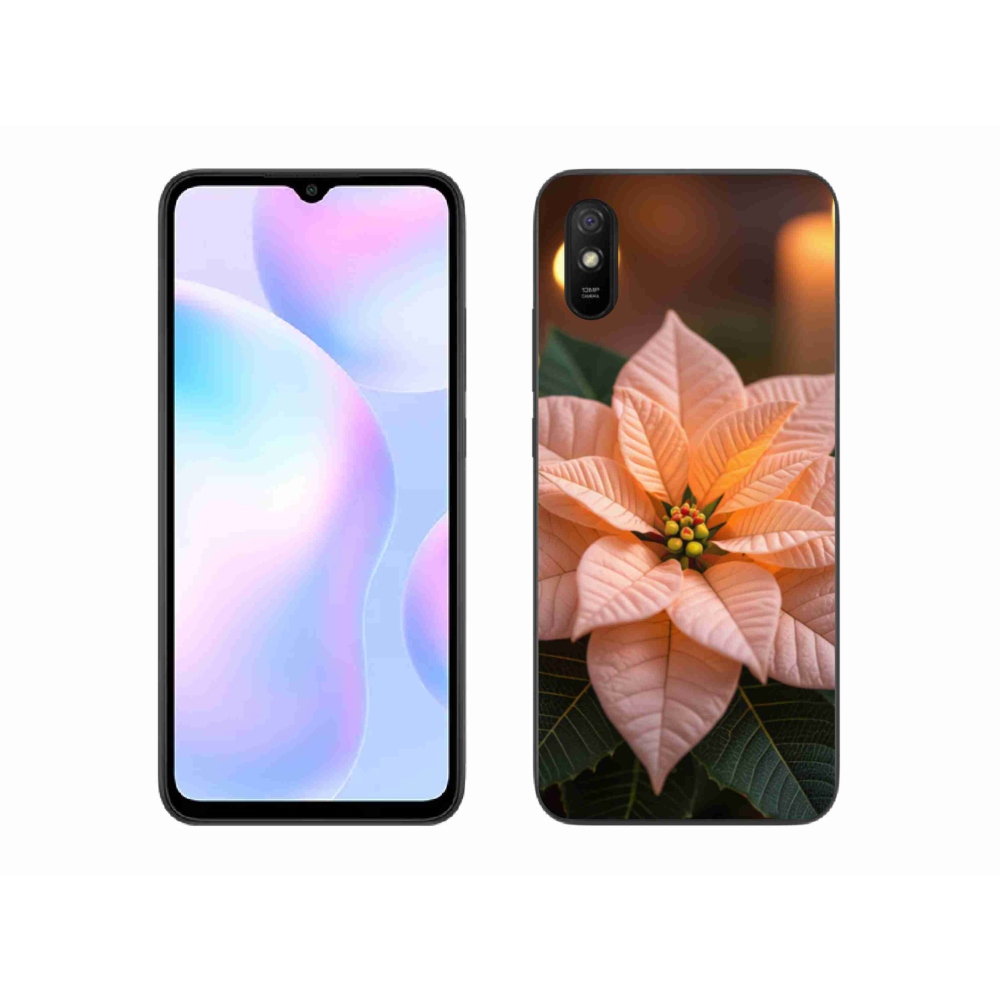 Gelový kryt mmCase na Xiaomi Redmi 9A - vánoční hvězda
