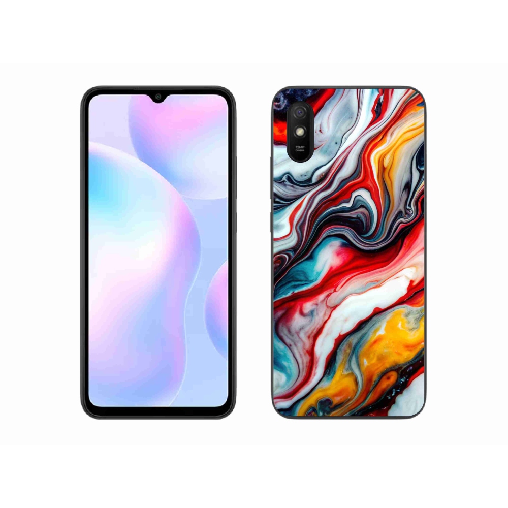 Gelový kryt mmCase na Xiaomi Redmi 9AT - abstraktní motiv 35