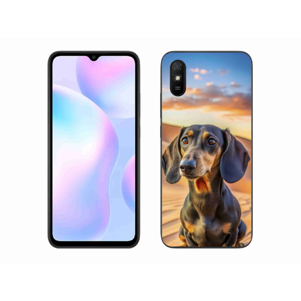 Gelový kryt mmCase na Xiaomi Redmi 9AT - jezevčík 3 