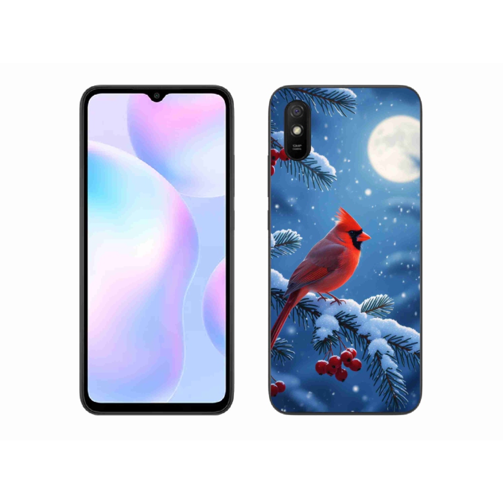 Gelový kryt mmCase na Xiaomi Redmi 9AT - kardinál červený