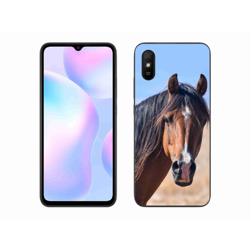 Gelový kryt mmCase na Xiaomi Redmi 9AT - klidný kůň