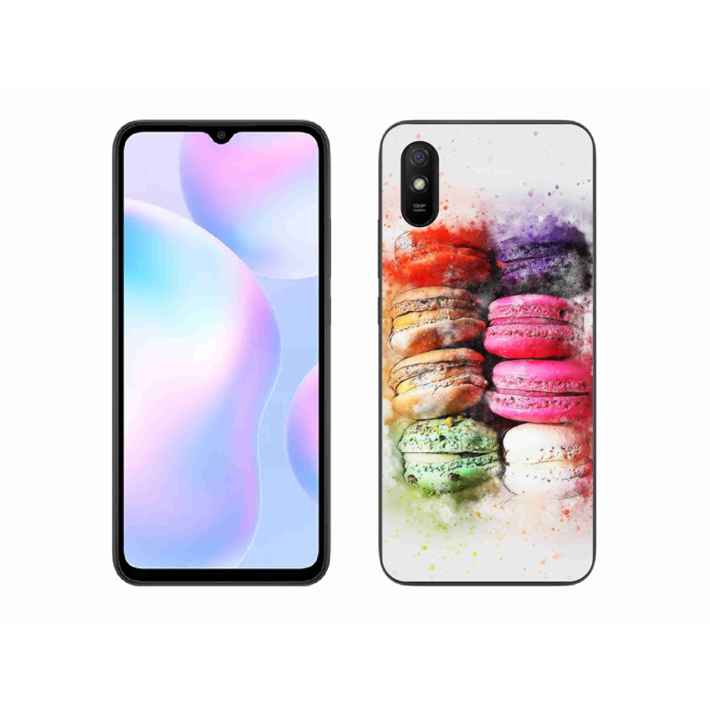 Gelový kryt mmCase na Xiaomi Redmi 9AT - makrónky