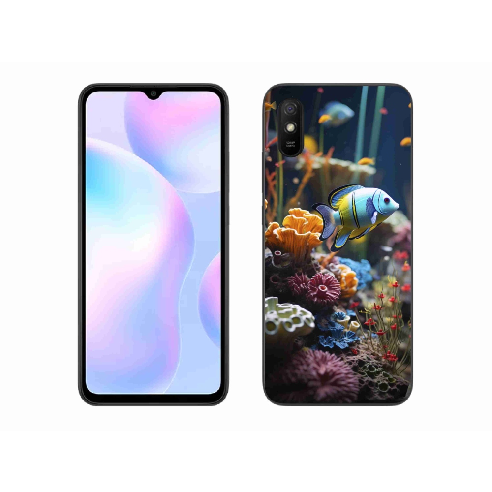 Gelový kryt mmCase na Xiaomi Redmi 9AT - mořský svět 5