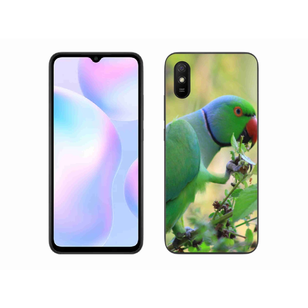 Gelový kryt mmCase na Xiaomi Redmi 9AT - papoušek alexandr