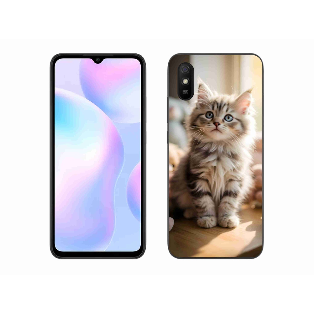 Gelový kryt mmCase na Xiaomi Redmi 9AT - roztomilé kotě 10