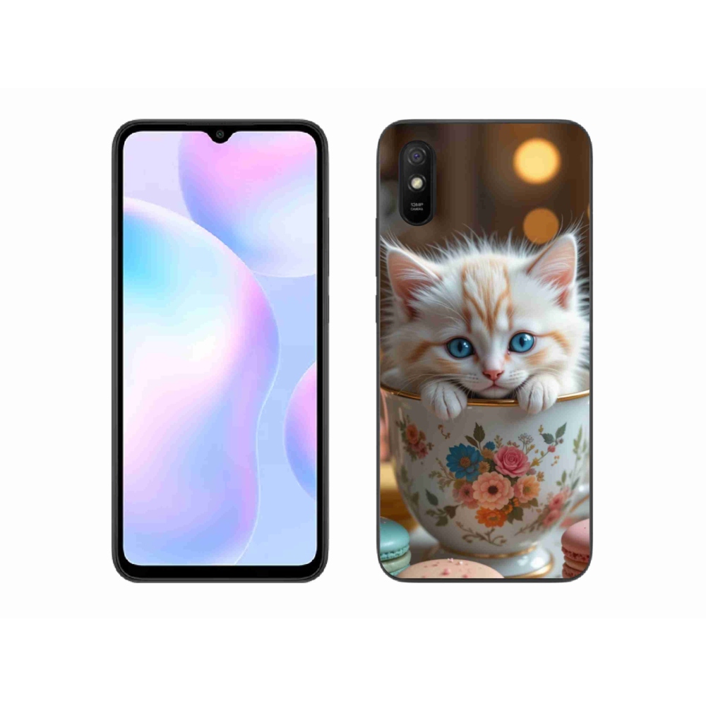 Gelový kryt mmCase na Xiaomi Redmi 9AT - roztomilé kotě 6