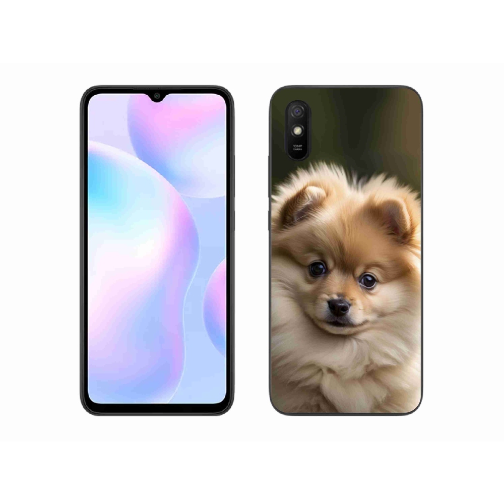 Gelový kryt mmCase na Xiaomi Redmi 9AT - roztomilý pomeranian 2