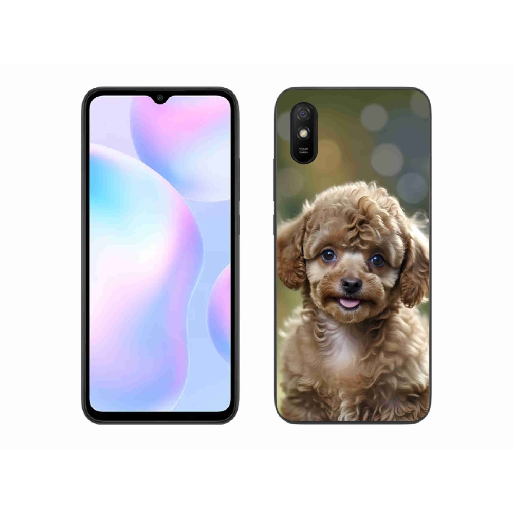 Gelový kryt mmCase na Xiaomi Redmi 9AT - roztomilý pudl