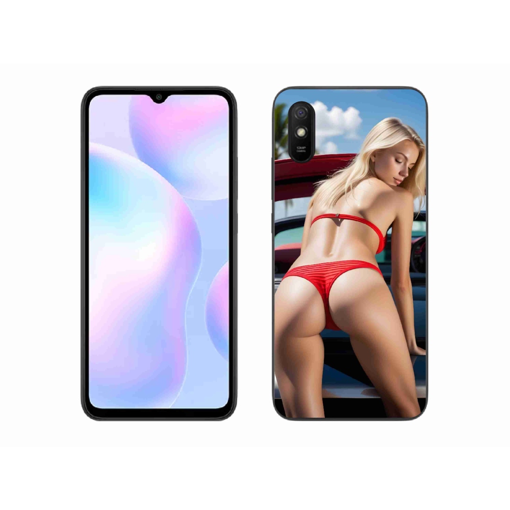 Gelový kryt mmCase na Xiaomi Redmi 9AT - sexy žena 2