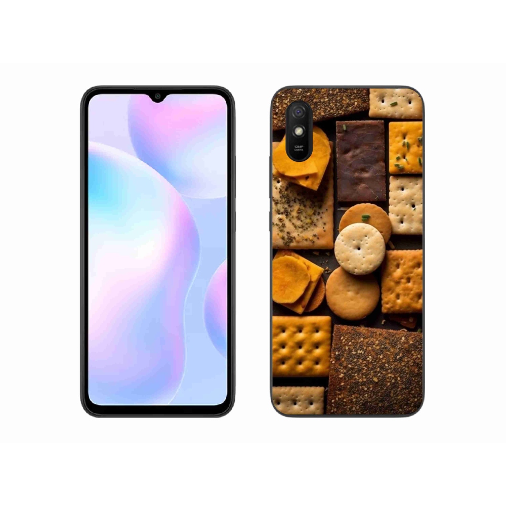 Gelový kryt mmCase na Xiaomi Redmi 9AT - sušenky