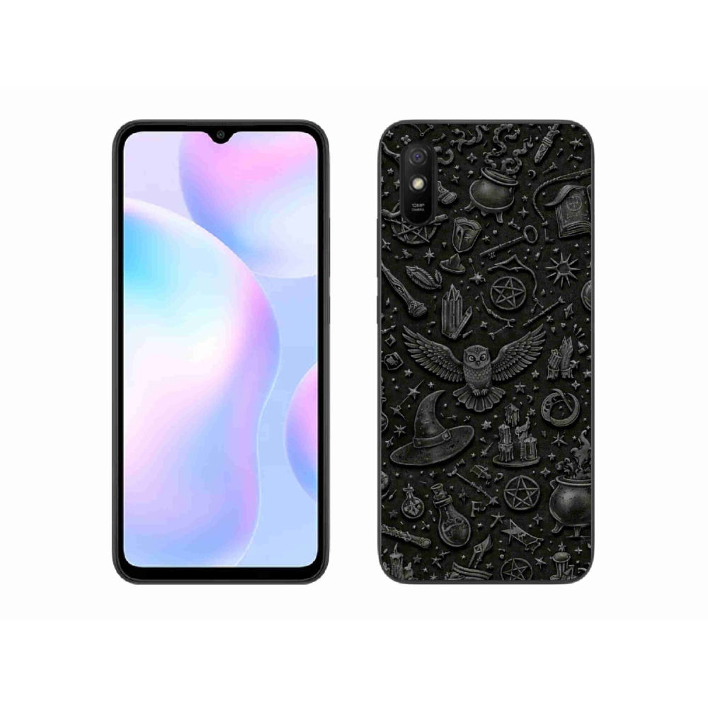 Gelový kryt mmCase na Xiaomi Redmi 9AT - tmavý magický svět