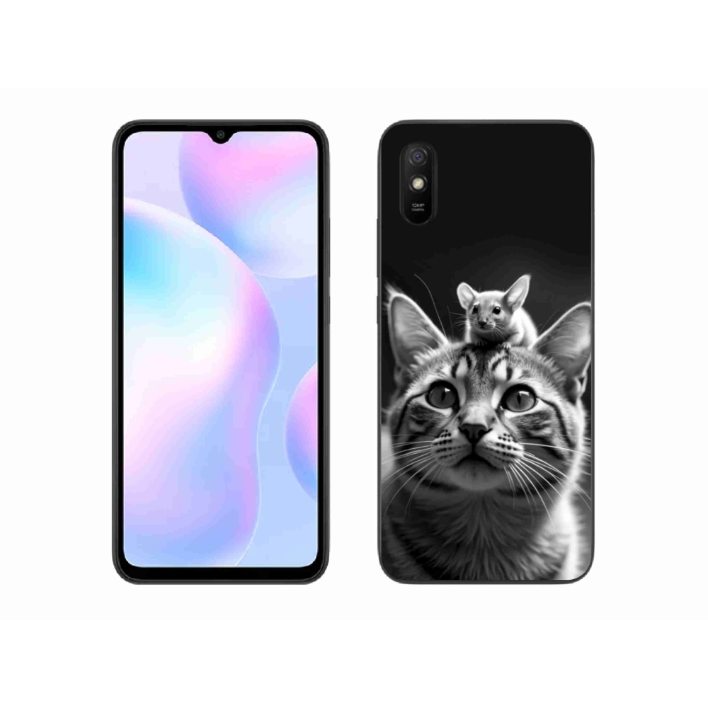 Gelový kryt mmCase na Xiaomi Redmi 9AT - zvířecí přátelství 2