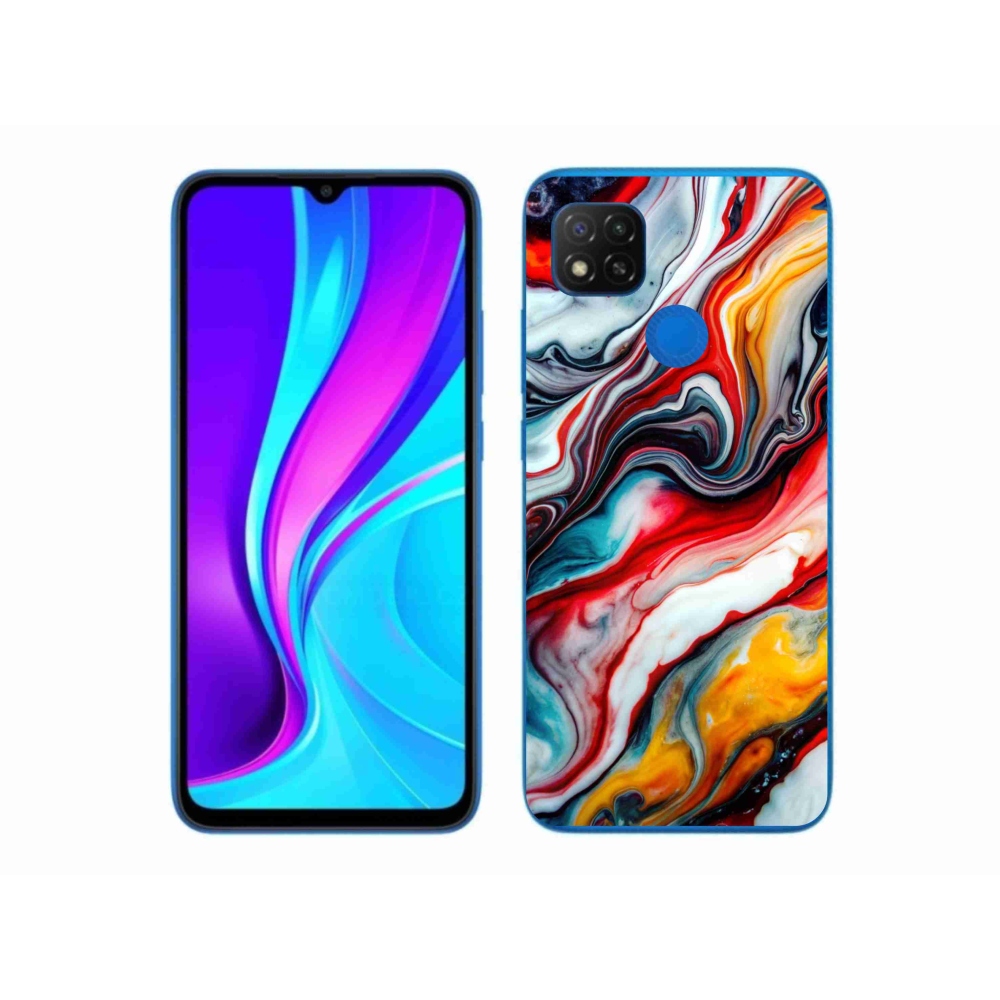 Gelový kryt mmCase na Xiaomi Redmi 9C - abstraktní motiv 35