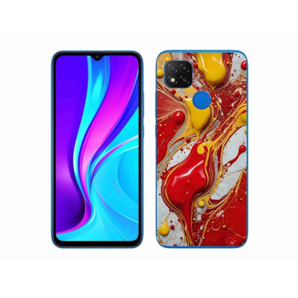 Gelový kryt mmCase na Xiaomi Redmi 9C - abstraktní motiv 42