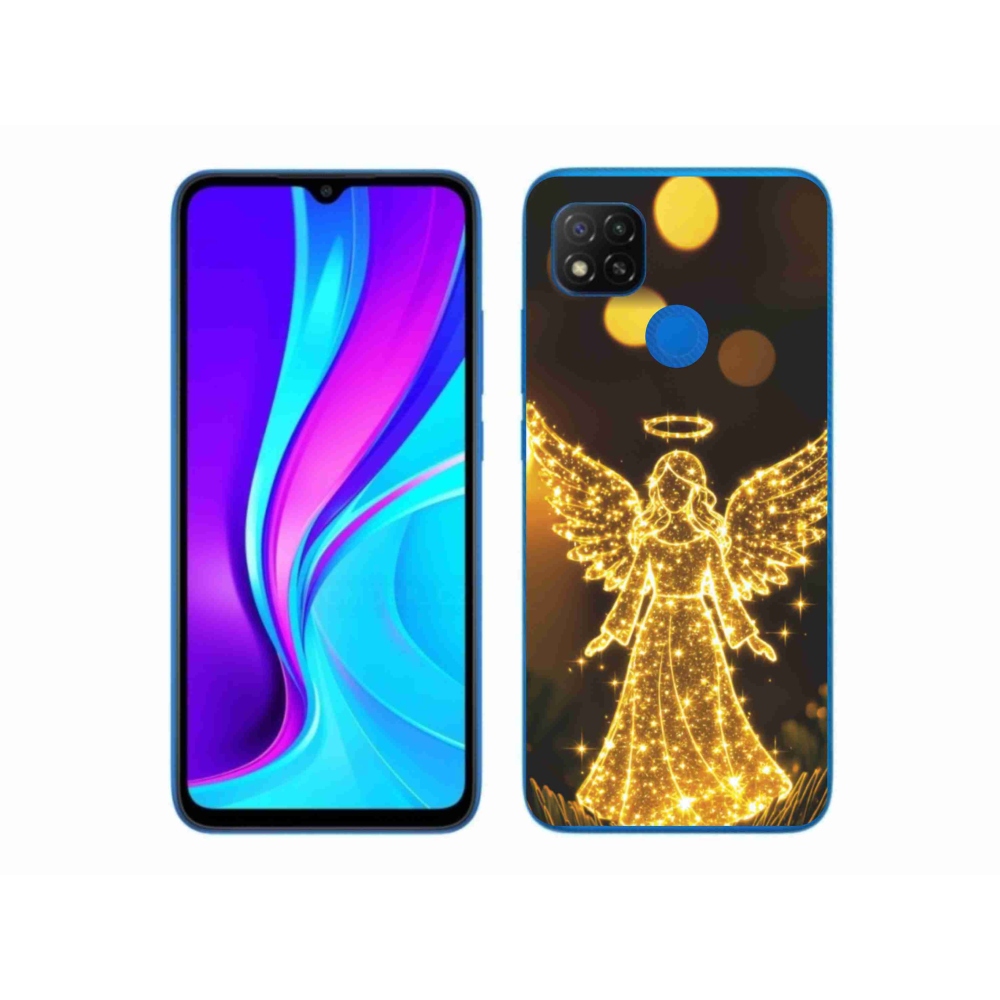 Gelový kryt mmCase na Xiaomi Redmi 9C - anděl