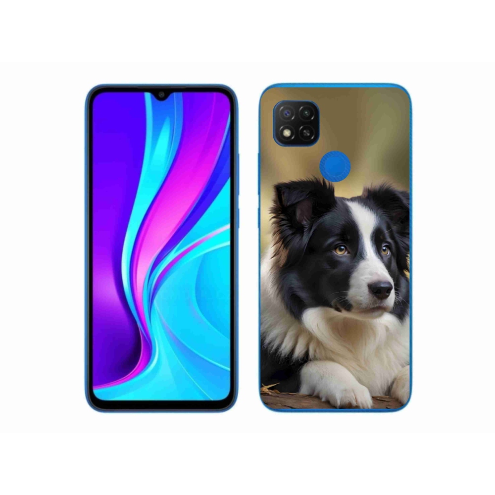 Gelový kryt mmCase na Xiaomi Redmi 9C - border kolie 2