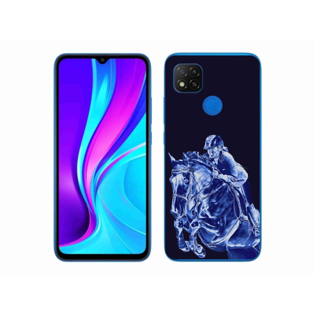 Gelový kryt mmCase na Xiaomi Redmi 9C - dostihový kůň