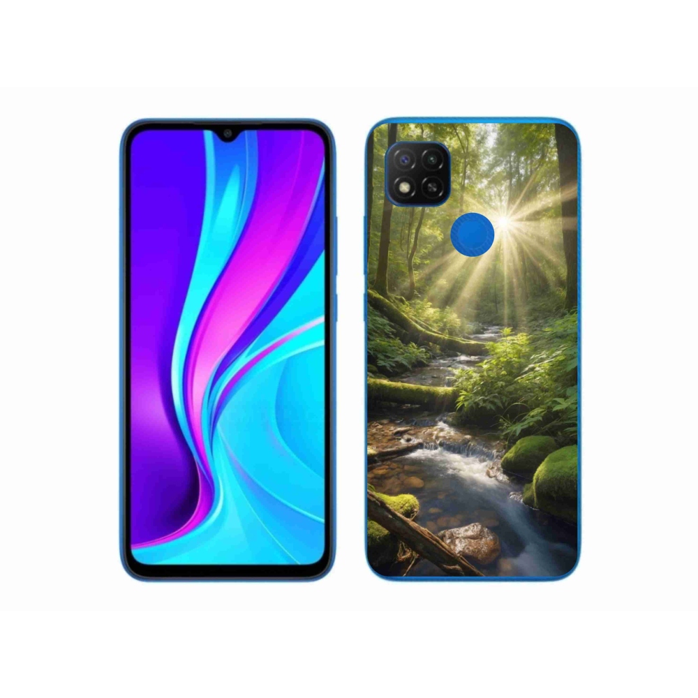 Gelový kryt mmCase na Xiaomi Redmi 9C - hlubina lesa