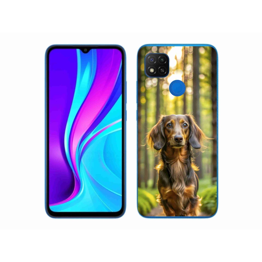 Gelový kryt mmCase na Xiaomi Redmi 9C - jezevčík 4